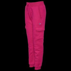 Champion Girl's Cargo Joggers Girls' Grade School CLG625 Fuchsia NEW w TAGS